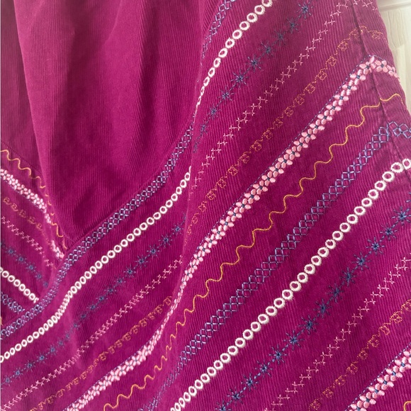 Hanna Andersson Magenta Corduroy Skirt - Picture 2 of 5